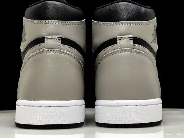 Cheap OG Jordan Black Grey Air High 1 Shadow Retro 555088-013 0530